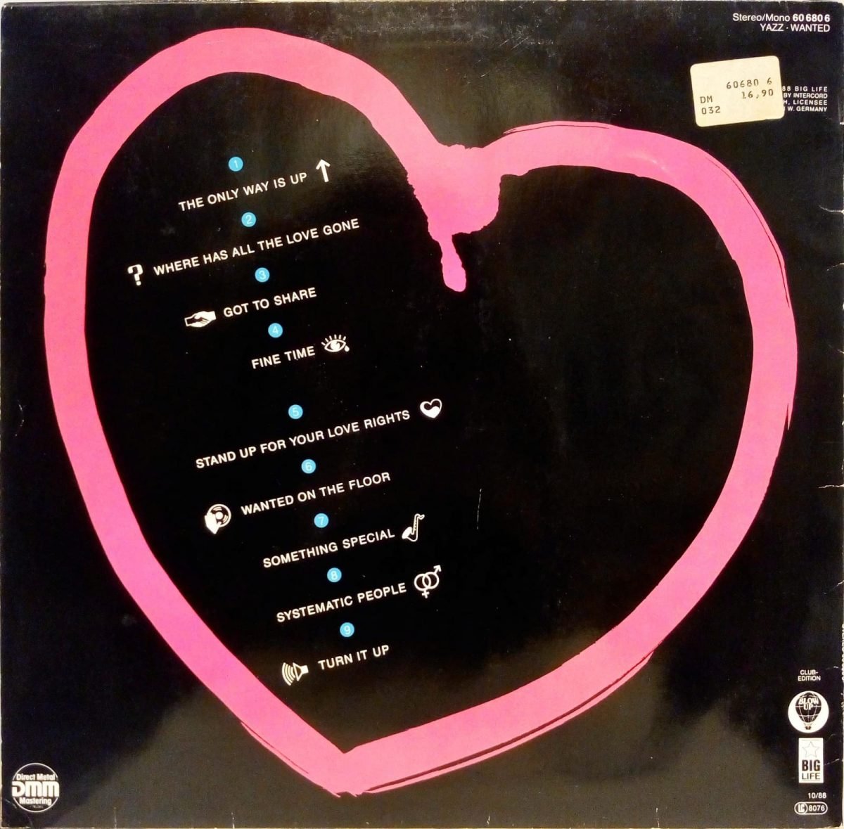 Yazz – Wanted LP Plak - Görsel 4