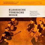 Kurt Reinhard – Klassische Türkische Musik LP Plak