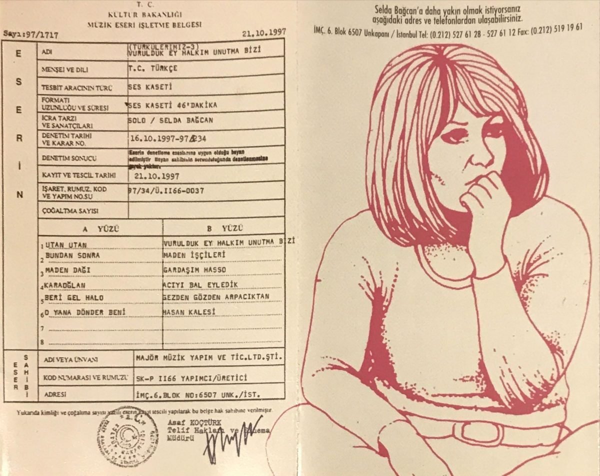 Selda Baǧcan – Vurulduk Ey Halkım Unutma Bizi Türkülerimiz 3 Kaset - Görsel 2