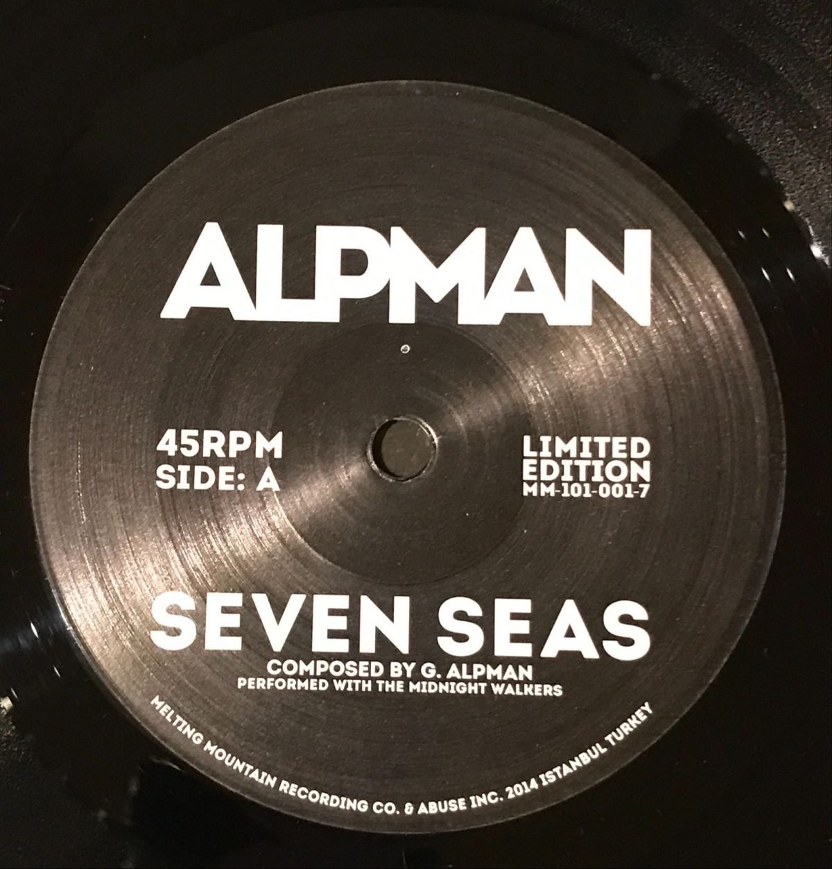 Alpman – Seven Seas 45lik Plak - Görsel 3