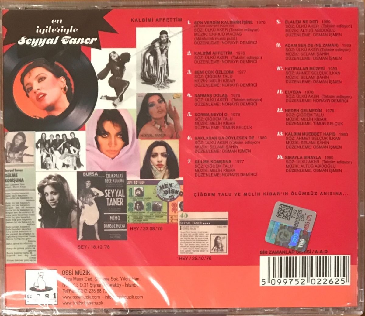 Seyyal Taner – En İyileriyle CD - Görsel 2