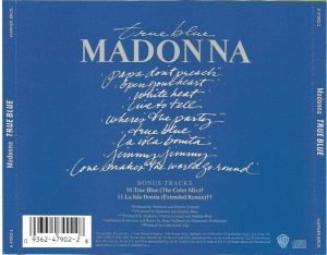 Madonna – True Blue CD Ambalajında - Görsel 2