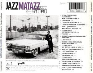 Guru ‎– Jazzmatazz Volume II: The New Reality CD - Görsel 2