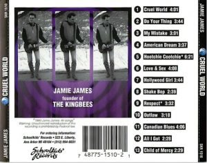 Jamie James ‎– Cruel World CD - Görsel 2