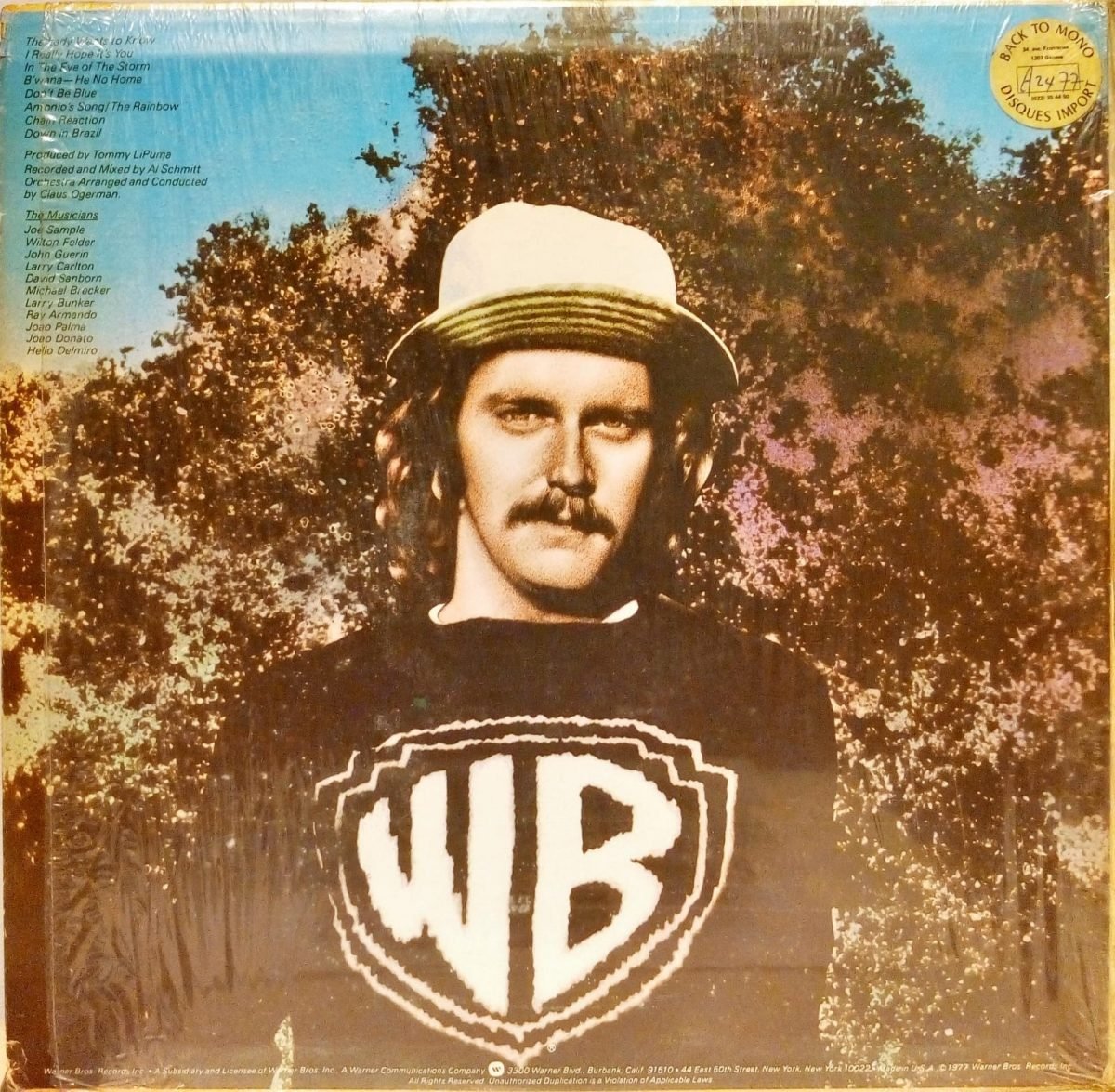 Michael Franks – Sleeping Gypsy LP Plak - Görsel 4