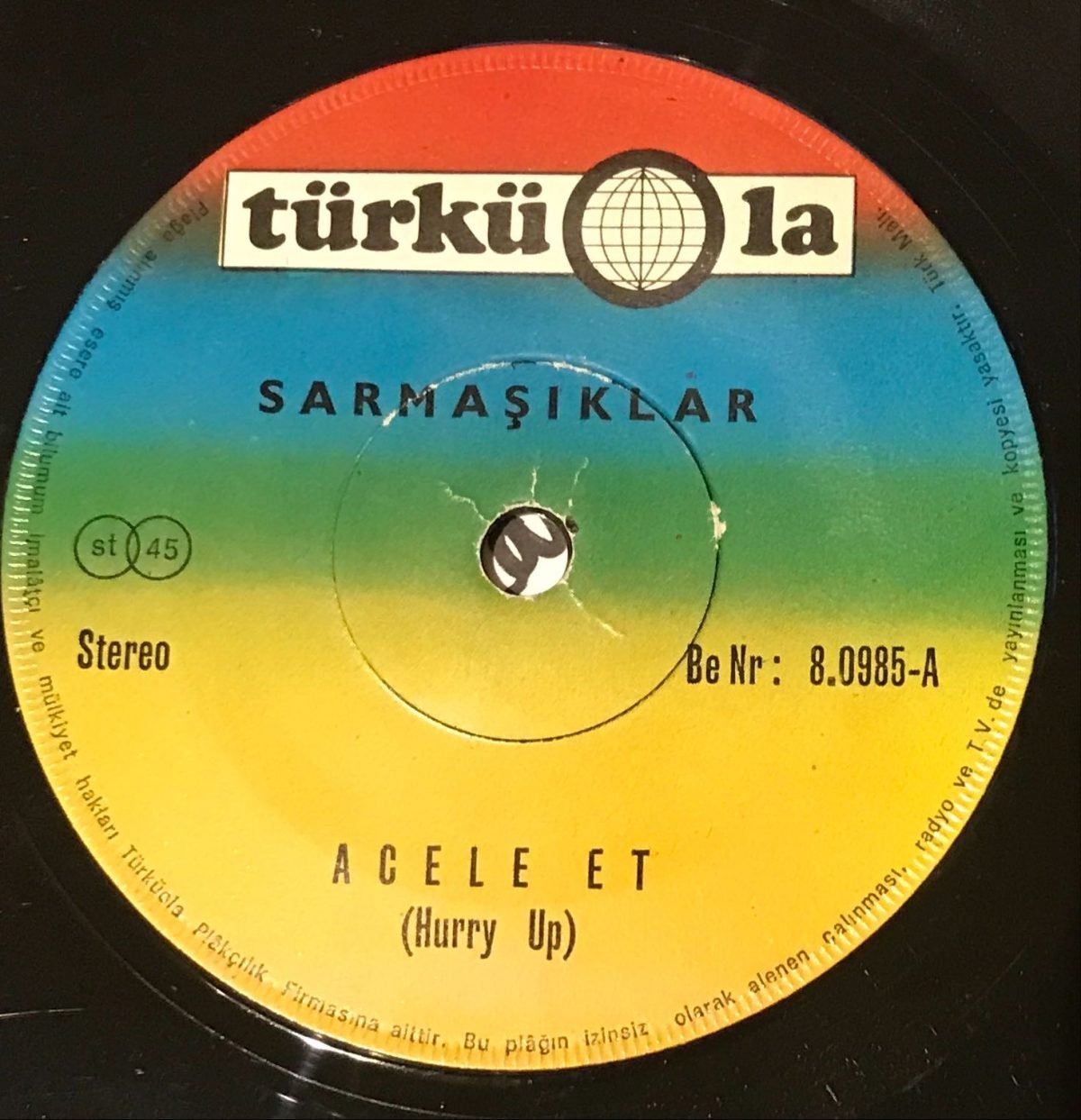 Sarmaşıklar – Acele Et / Filiz 45lik Plak - Görsel 2
