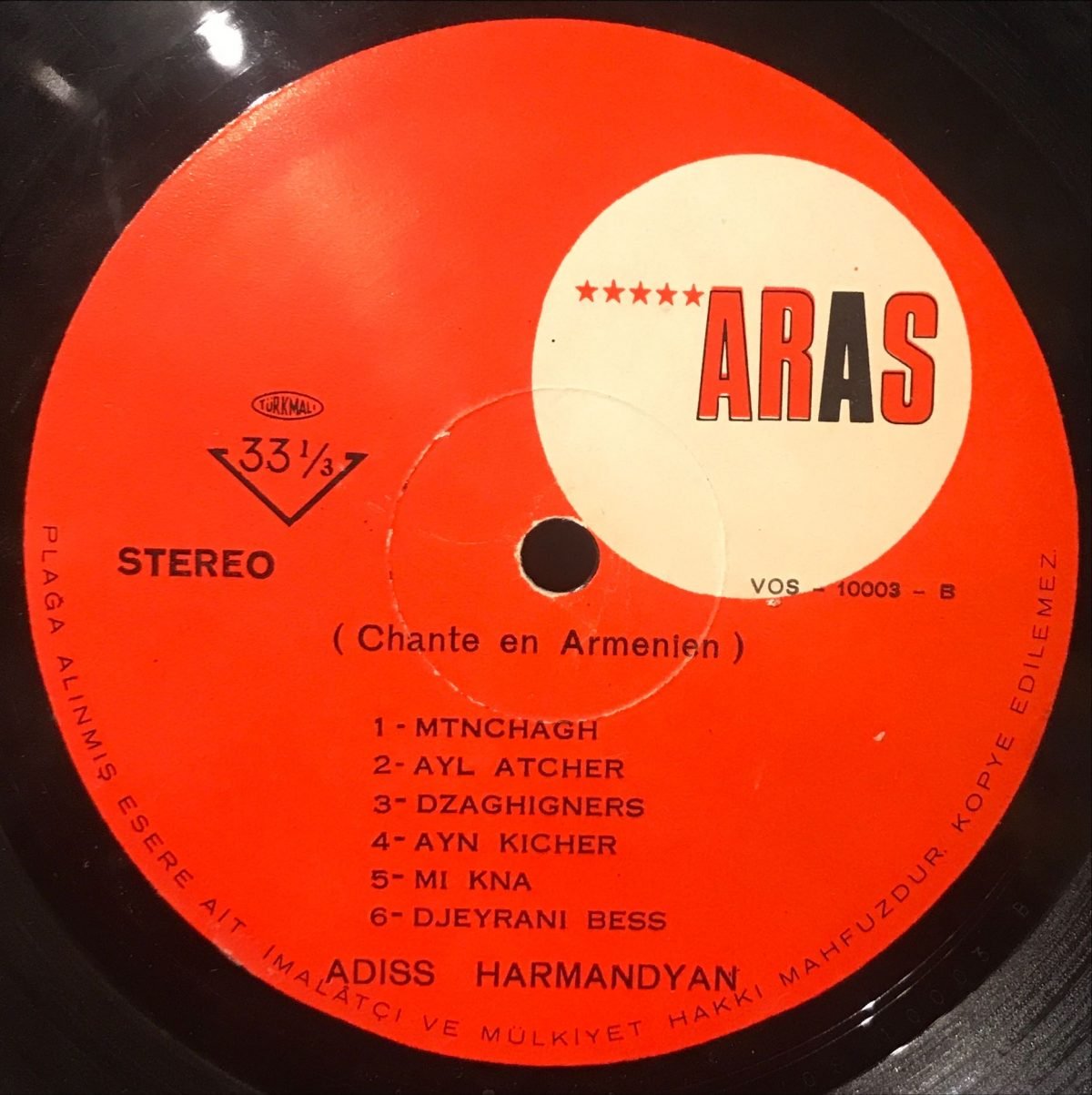 Adiss Harmandyan LP Plak - Görsel 3
