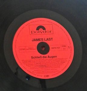 James Last – Schließ Die Augen Laß Dich Verwöhnen LP Plak - Görsel 3