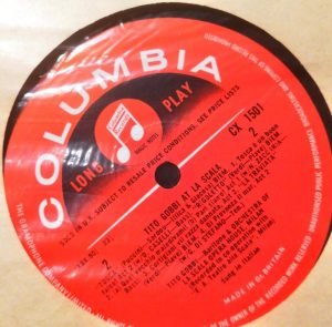 Tito Gobbi – Tito Gobbi At La Scala LP Plak - Görsel 2