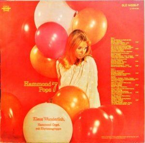 Klaus Wunderlich – Hammond Pops 7 LP Plak - Görsel 2