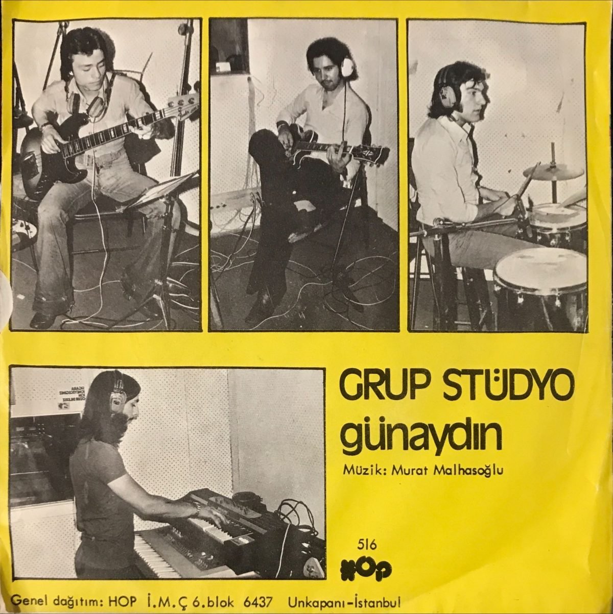 Grup Stüdyo ‎– Günaydın 45lik Plak - Görsel 2