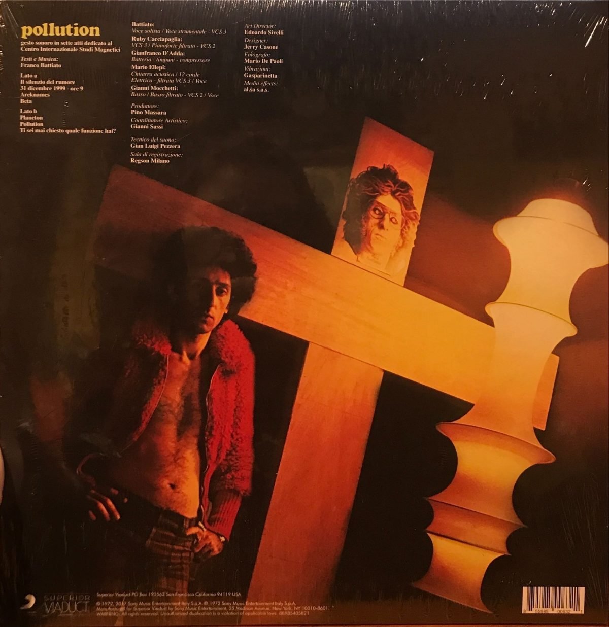 Battiato – Pollution LP Plak - Görsel 3