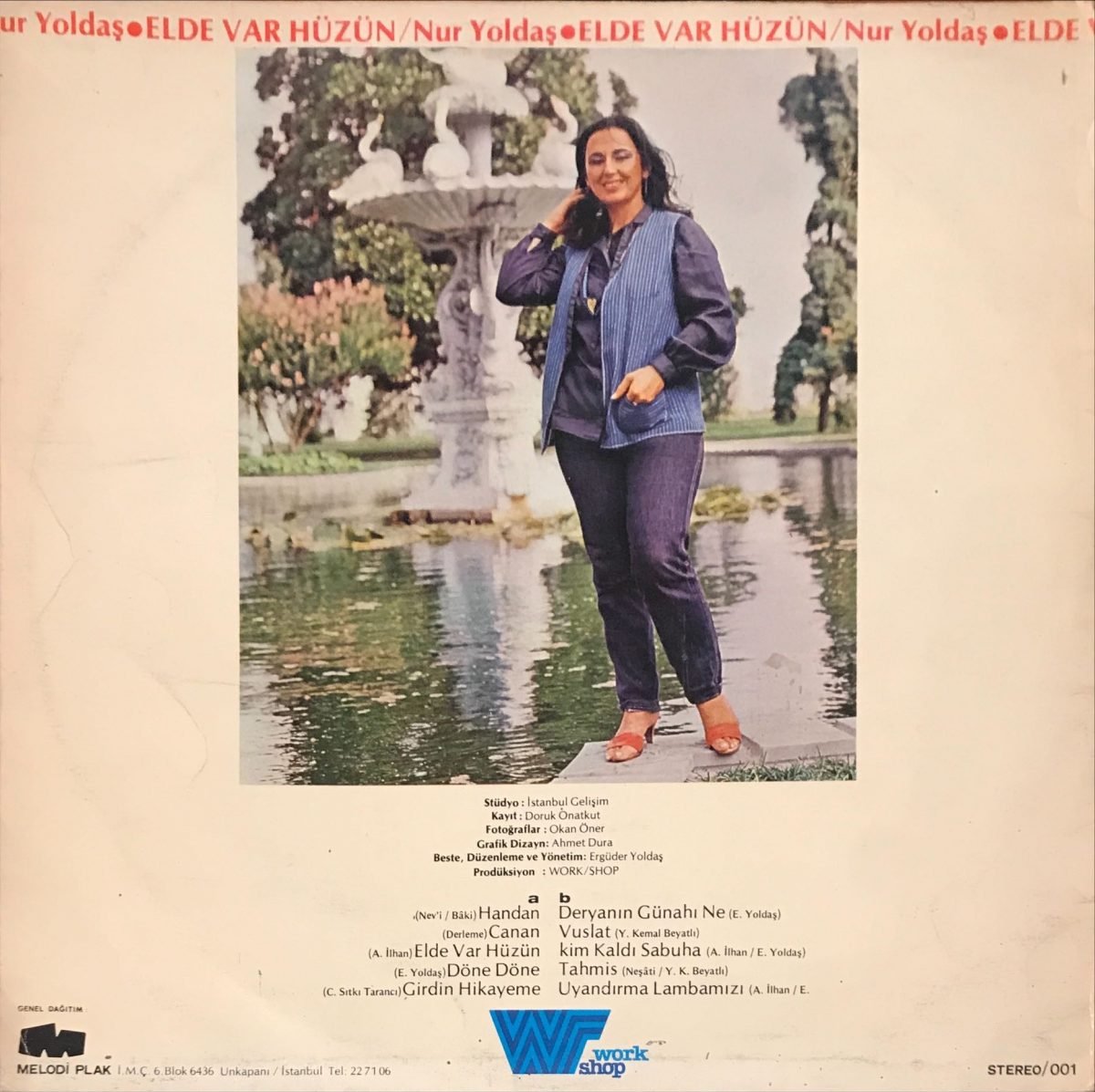 Nur Yoldaş – Elde Var Hüzün LP Plak - Görsel 2