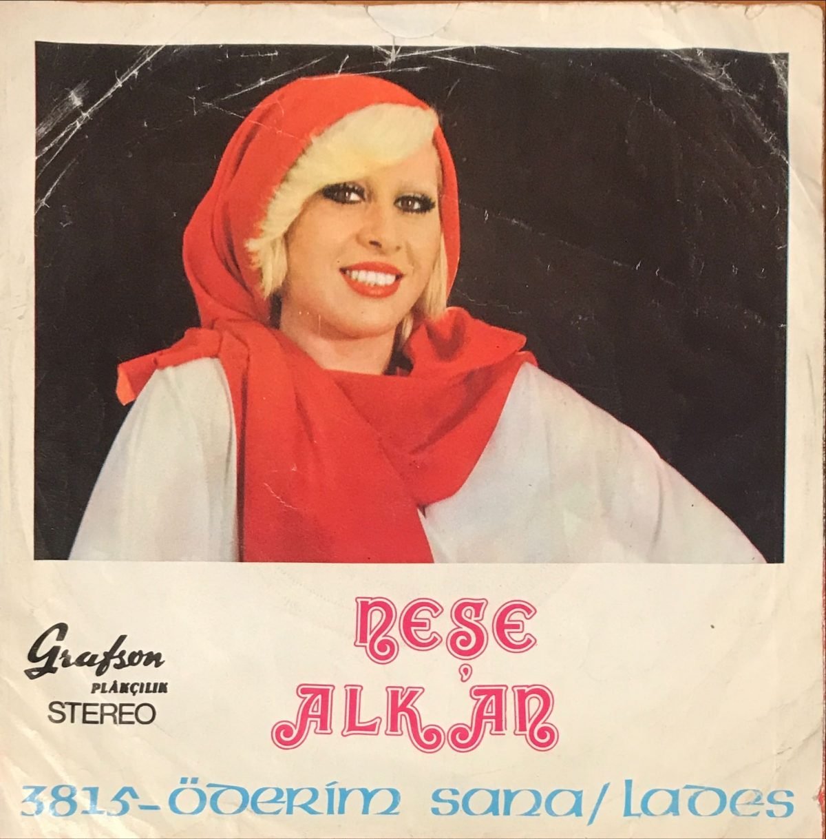 Neşe Alkan ‎– Lades / Öderim Sana 45lik Plak - Görsel 3