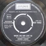 Donnie Elbert – Where Did Our Love Go 45lik Plak (Rhythm & Blues)