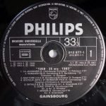 Gainsbourg – 1958 / 25 Ans / 1983 LP Plak - Görsel 3