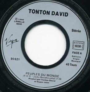 Tonton David – Peuples Du Monde 45lik Plak - Görsel 3