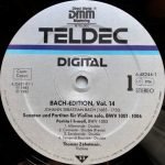 Johann Sebastian Bach, Thomas Zehetmair ‎– J.S. Bach: Sonaten Und Partiten Fur Violine Solo - Zehetmair 2LP Plak - Görsel 4