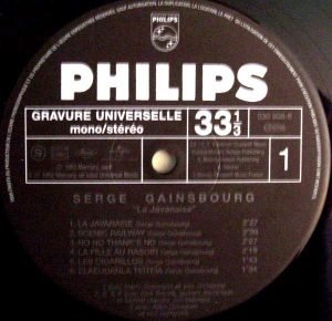 Serge Gainsbourg – La Javanaise LP Plak - Görsel 3