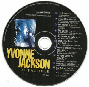 Yvonne Jackson – I'm Trouble CD - Görsel 3