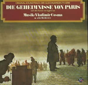 Vladimir Cosma – Les Mystères De Paris LP Plak
