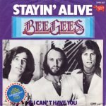 Bee Gees – Stayin' Alive 45lik Plak