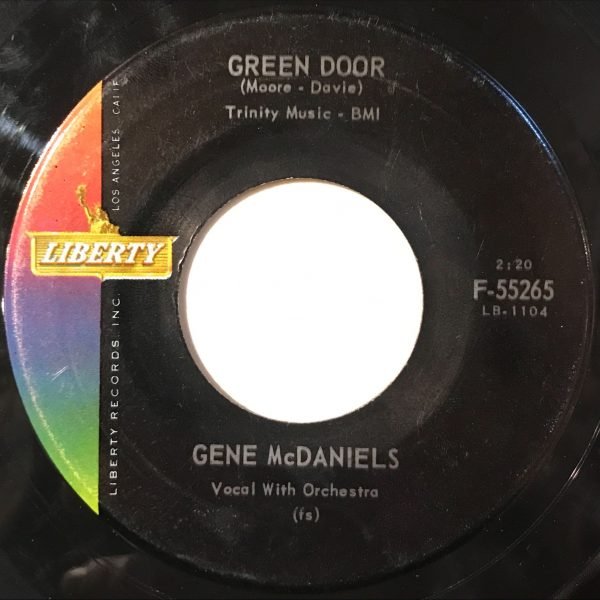 Gene McDaniels – Green Door 45lik Plak