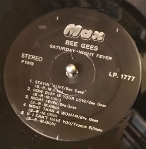 Saturday Night Fever (The Original Movie Sound Track) LP Plak - Görsel 3