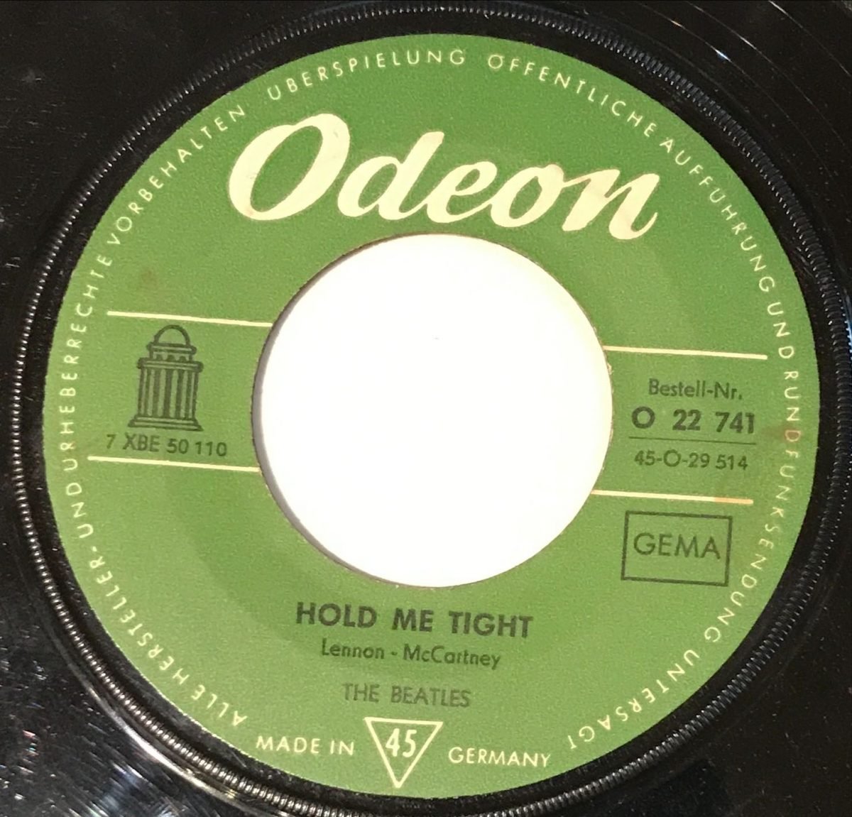 The Beatles ‎– Please Mister Postman 45lik Plak - Görsel 2