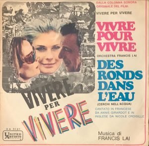 Francis Lai – Vivere Per Vivere (Dalla Colonna Sonora Originale Del Film) 45lik Plak