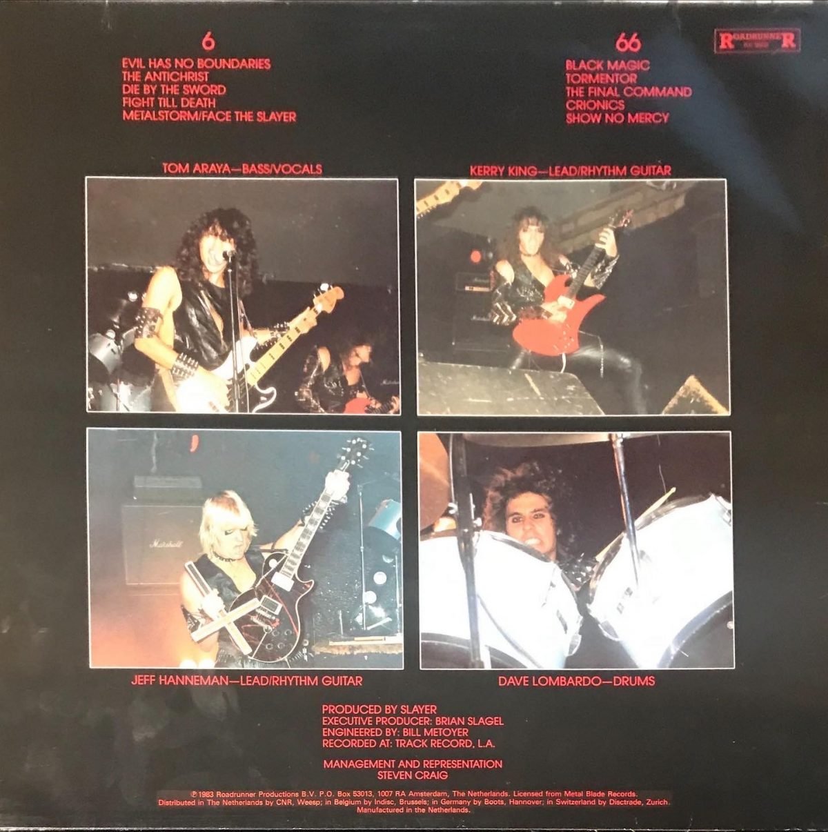 Slayer – Show No Mercy LP Plak - Görsel 2