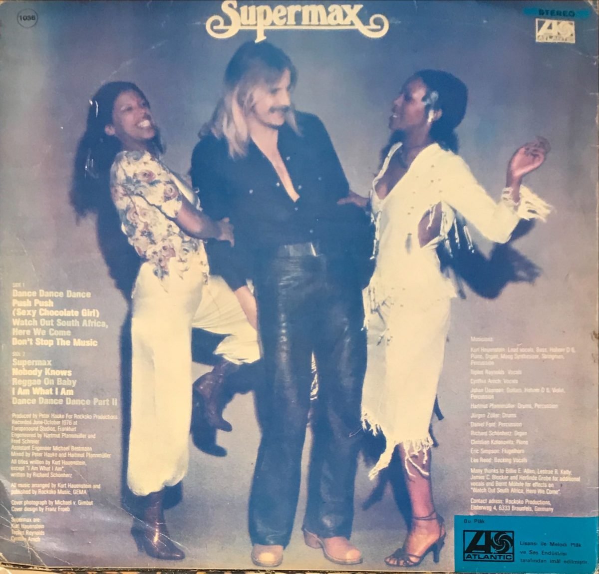 Supermax ‎– Don't Stop The Music LP Plak - Görsel 2