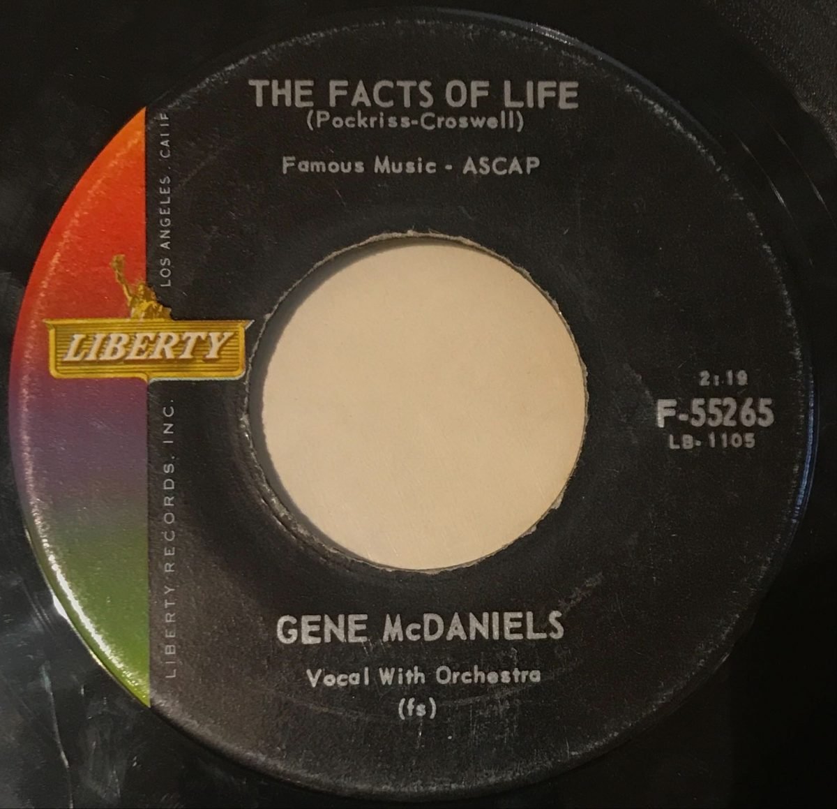 Gene McDaniels – Green Door 45lik Plak - Görsel 2