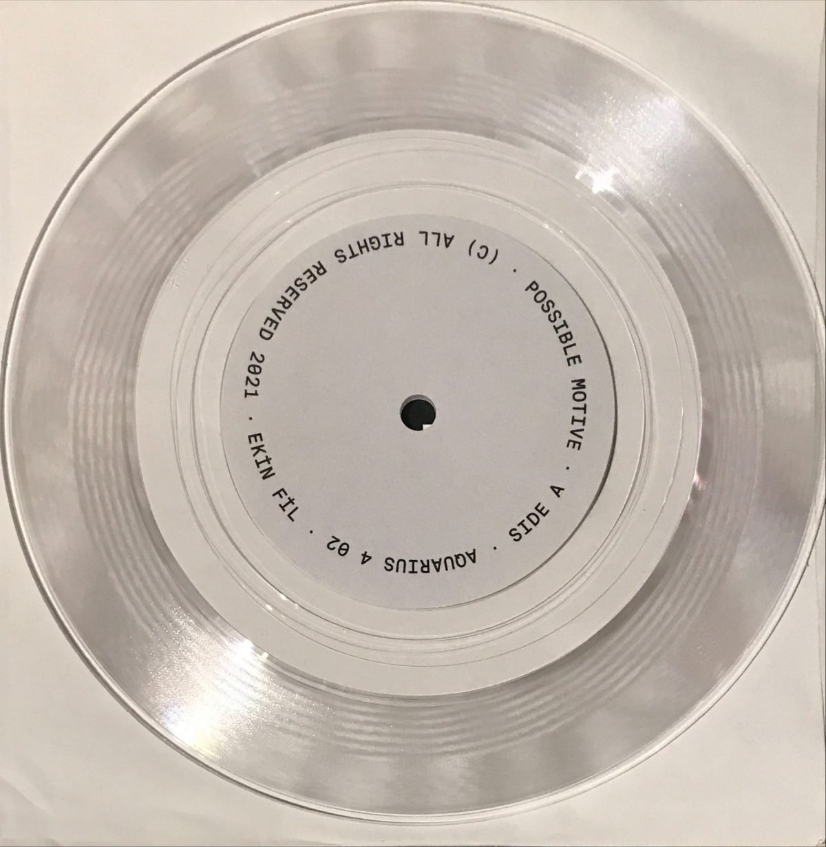 Ekin Fil – Aquarius / Pisces 45lik Renkli Plak - Görsel 3