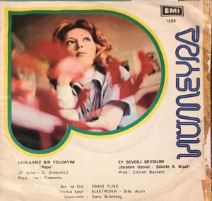 Hümeyra ‎– Dönülmez Bir Yoldayım / Ey Sevgili Sevgilim 45'lik Plak - Görsel 2