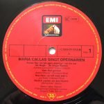 Maria Callas – Maria Callas Singt Opernarien LP Plak - Görsel 3