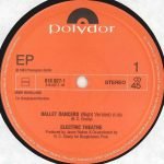 Electric Theatre – Ballet Dancer 12'' Maxi Single Plak - Görsel 3