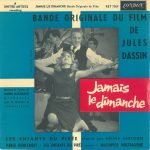 Manos Hadjidakis – Jamais Le Dimanche (Bande Originale Du Film) 45lik Plak