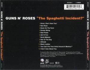 Guns N' Roses – "The Spaghetti Incident?" CD - Görsel 2