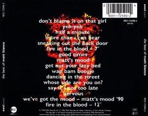 Matt Bianco – The Best Of Matt Bianco CD - Görsel 2