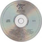 Brian Eno ‎– Music For Films CD - Görsel 3