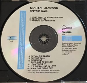 Michael Jackson – Off The Wall CD - Görsel 3