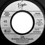 Lio – Les Brunes Comptent Pas Pour Des Prunes 45lik Plak - Görsel 2