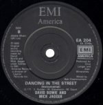 David Bowie / Mick Jagger – Dancing In The Street 45lik Plak - Görsel 3
