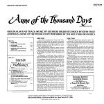 Georges Delerue ‎– Original Soundtrack Anne Of The Thousand Days LP Plak - Görsel 2