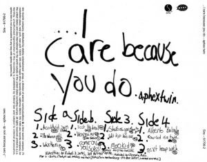 Aphex Twin – ...I Care Because You Do CD - Görsel 3