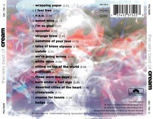 Cream – The Very Best Of Cream CD - Görsel 2