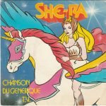 Corinne Sauvage, Bernard Minet ‎– She-ra : Chanson Du Générique TV 45lik Plak