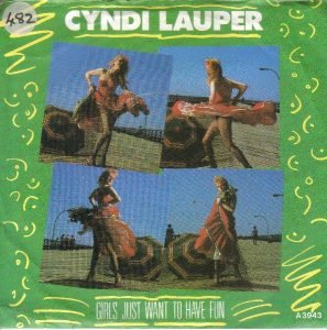 Cyndi Lauper – Girls Just Want To Have Fun 45lik Plak