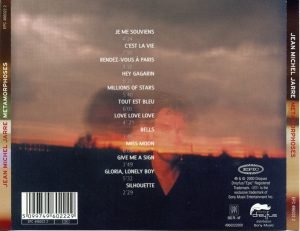 Jean Michel Jarre – Metamorphoses CD - Görsel 2